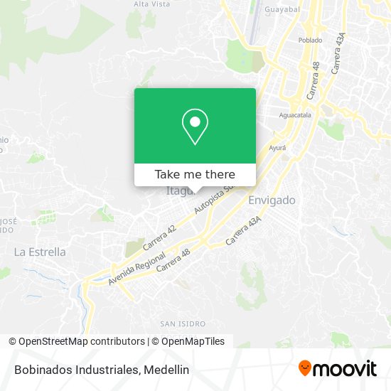 Bobinados Industriales map