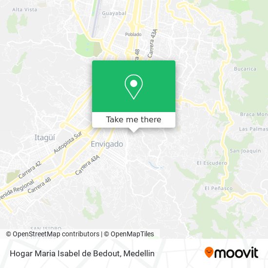 Hogar Maria Isabel de Bedout map
