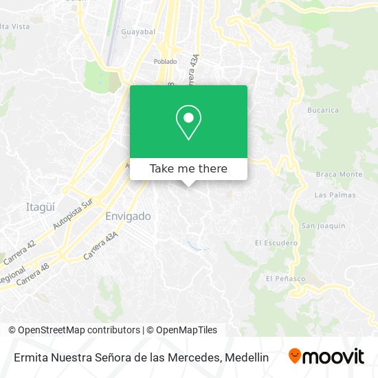 Mapa de Ermita Nuestra Señora de las Mercedes