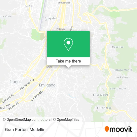 Gran Porton map