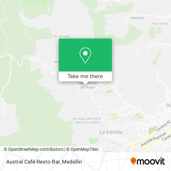 Austral Café-Resto-Bar map