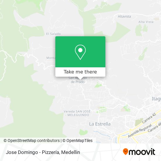 Jose Domingo - Pizzería map