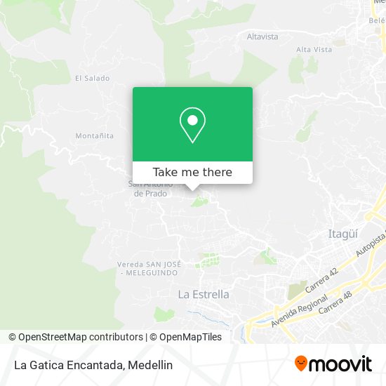 Mapa de La Gatica Encantada