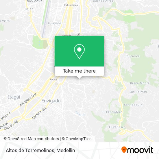 Mapa de Altos de Torremolinos