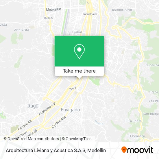 Arquitectura Liviana y Acustica S.A.S map