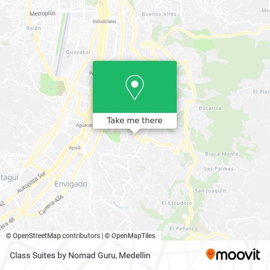 Class Suites by Nomad Guru map