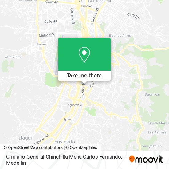 Cirujano General-Chinchilla Mejia Carlos Fernando map