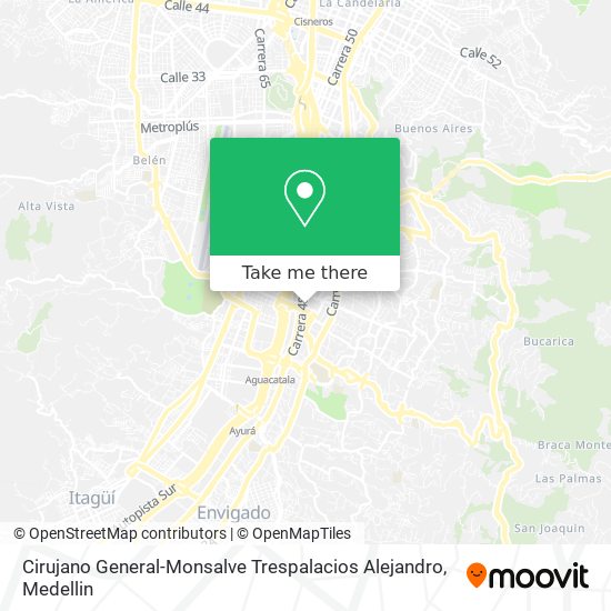 Cirujano General-Monsalve Trespalacios Alejandro map