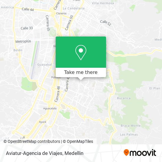 Aviatur-Agencia de Viajes map