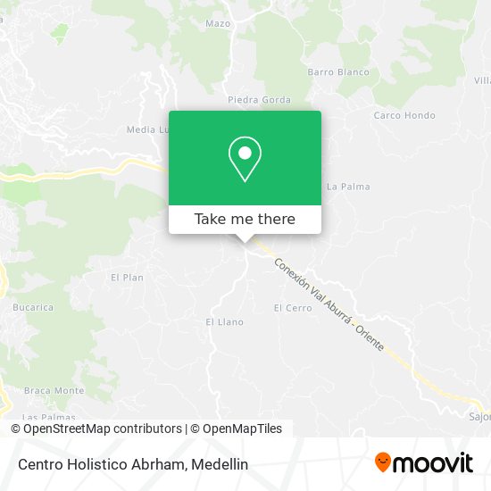 Mapa de Centro Holistico Abrham