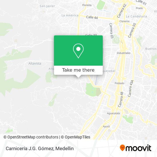 Carnicería J.G. Gómez map
