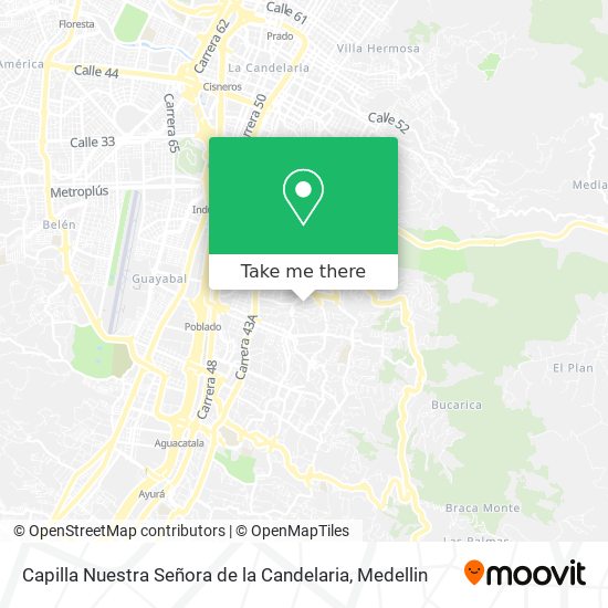 Capilla Nuestra Señora de la Candelaria map
