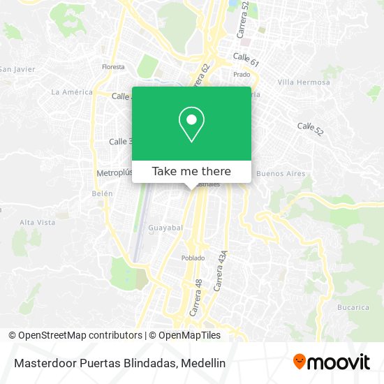 Masterdoor Puertas Blindadas map