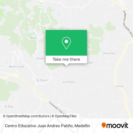 Centro Educativo Juan Andres Patiño map