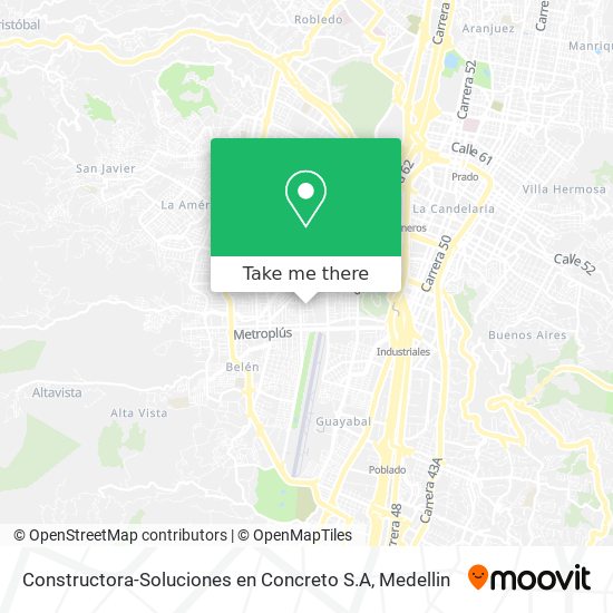 Constructora-Soluciones en Concreto S.A map
