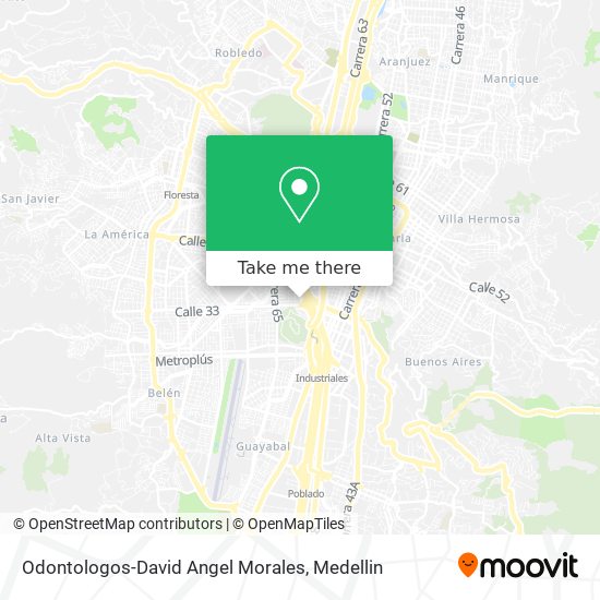 Odontologos-David Angel Morales map