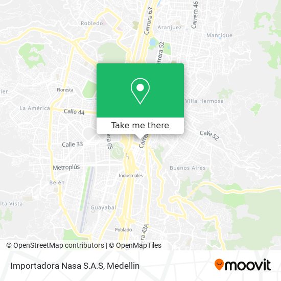 Importadora Nasa S.A.S map