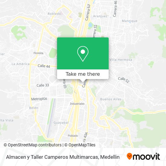 Almacen y Taller Camperos Multimarcas map