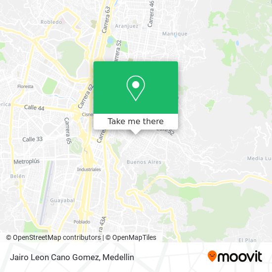 Jairo Leon Cano Gomez map