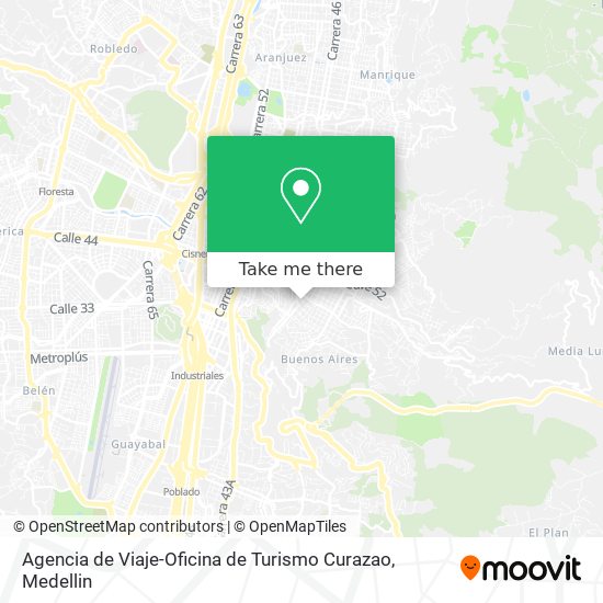 Agencia de Viaje-Oficina de Turismo Curazao map