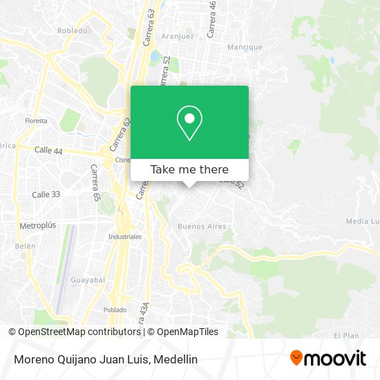 Moreno Quijano Juan Luis map