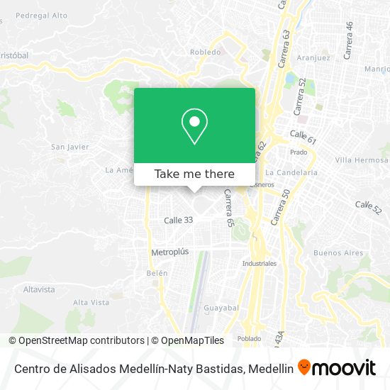 Centro de Alisados Medellín-Naty Bastidas map