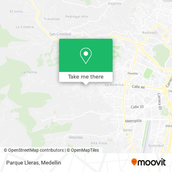 Mapa de Parque Lleras