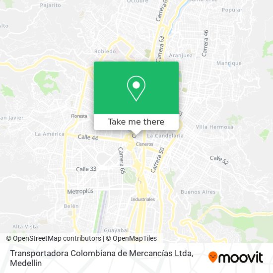 Transportadora Colombiana de Mercancías Ltda map