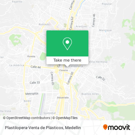 Plastilopera-Venta de Plásticos map