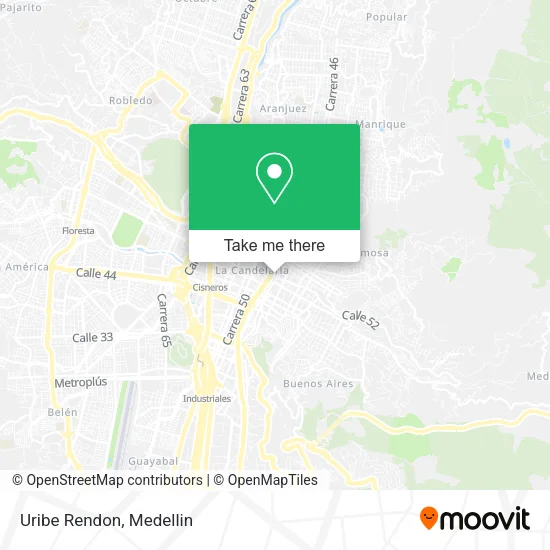 Uribe Rendon map