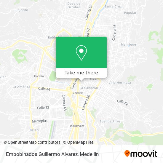 Embobinados Guillermo Alvarez map