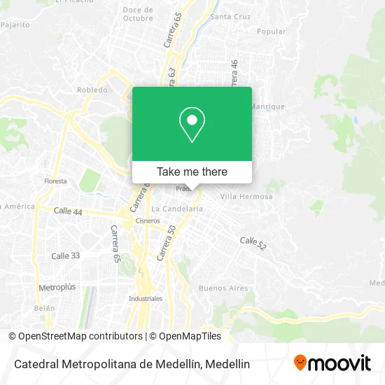 Catedral Metropolitana de Medellín map
