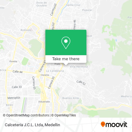 Calcetería J.C.L. Ltda map
