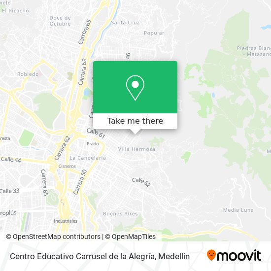 Centro Educativo Carrusel de la Alegría map