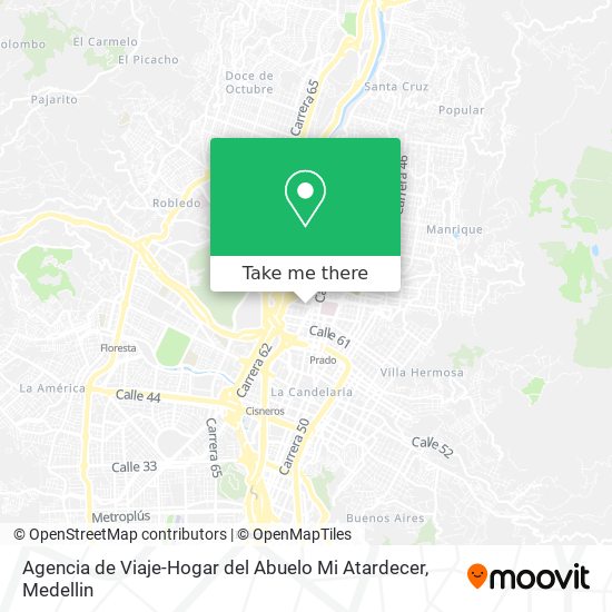 Agencia de Viaje-Hogar del Abuelo Mi Atardecer map