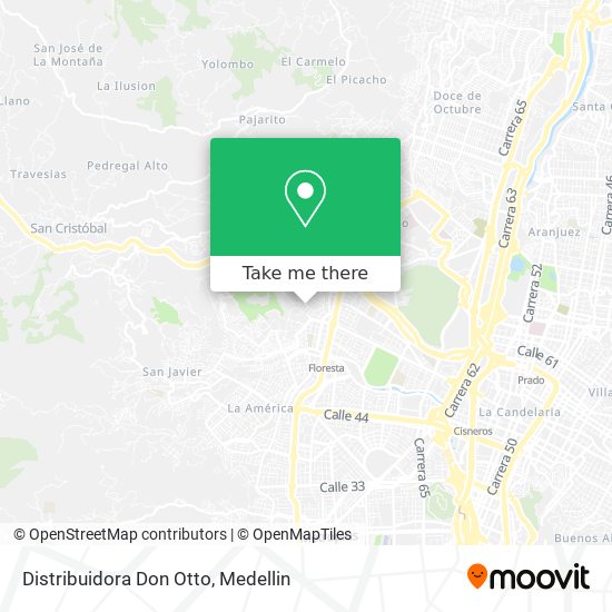 Distribuidora Don Otto map