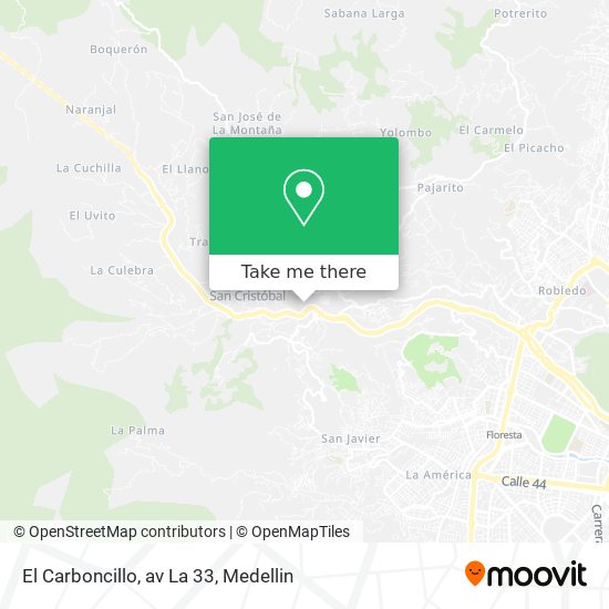 Mapa de El Carboncillo, av La 33