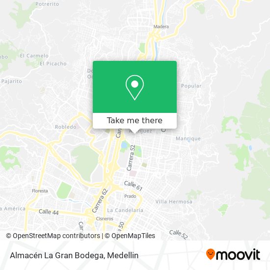 Almacén La Gran Bodega map