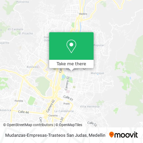 Mudanzas-Empresas-Trasteos San Judas map