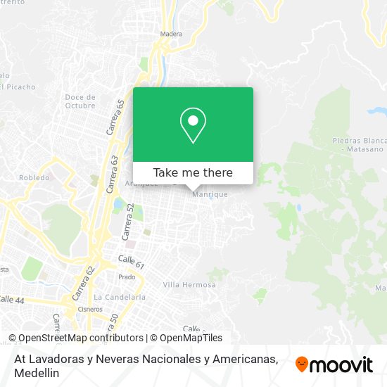 At Lavadoras y Neveras Nacionales y Americanas map
