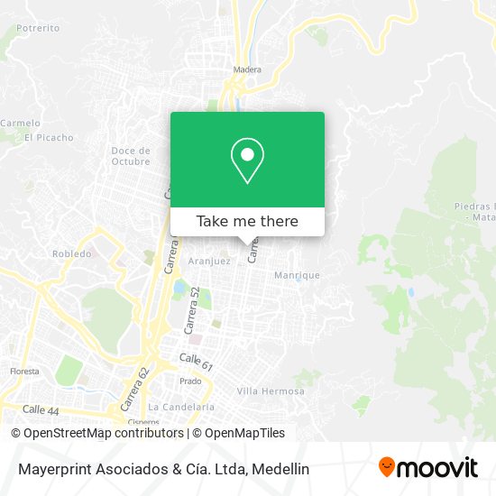 Mayerprint Asociados & Cía. Ltda map