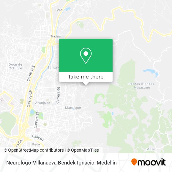 Neurólogo-Villanueva Bendek Ignacio map