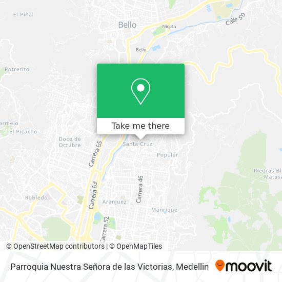 Parroquia Nuestra Señora de las Victorias map
