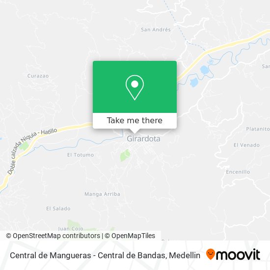 Mapa de Central de Mangueras - Central de Bandas