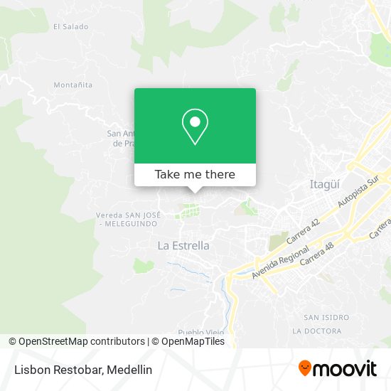 Mapa de Lisbon Restobar
