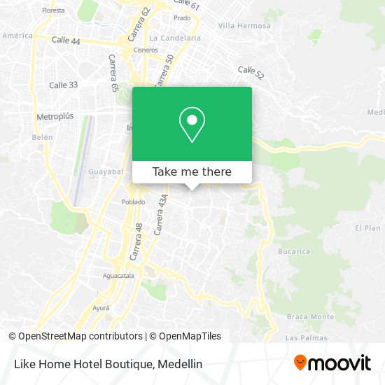 Like Home Hotel Boutique map
