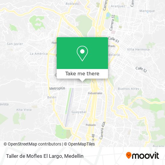 Taller de Mofles El Largo map