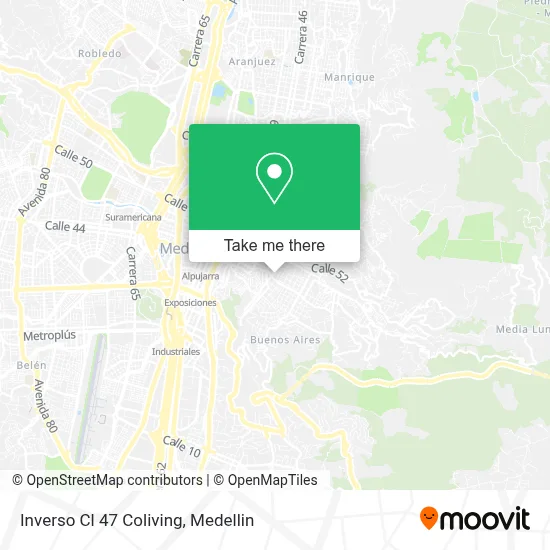 Inverso Cl 47 Coliving map