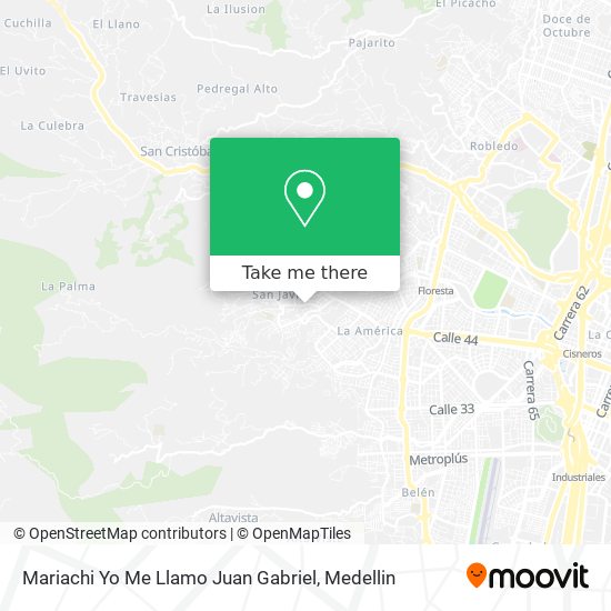 Mariachi Yo Me Llamo Juan Gabriel map