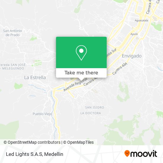 Mapa de Led Lights S.A.S